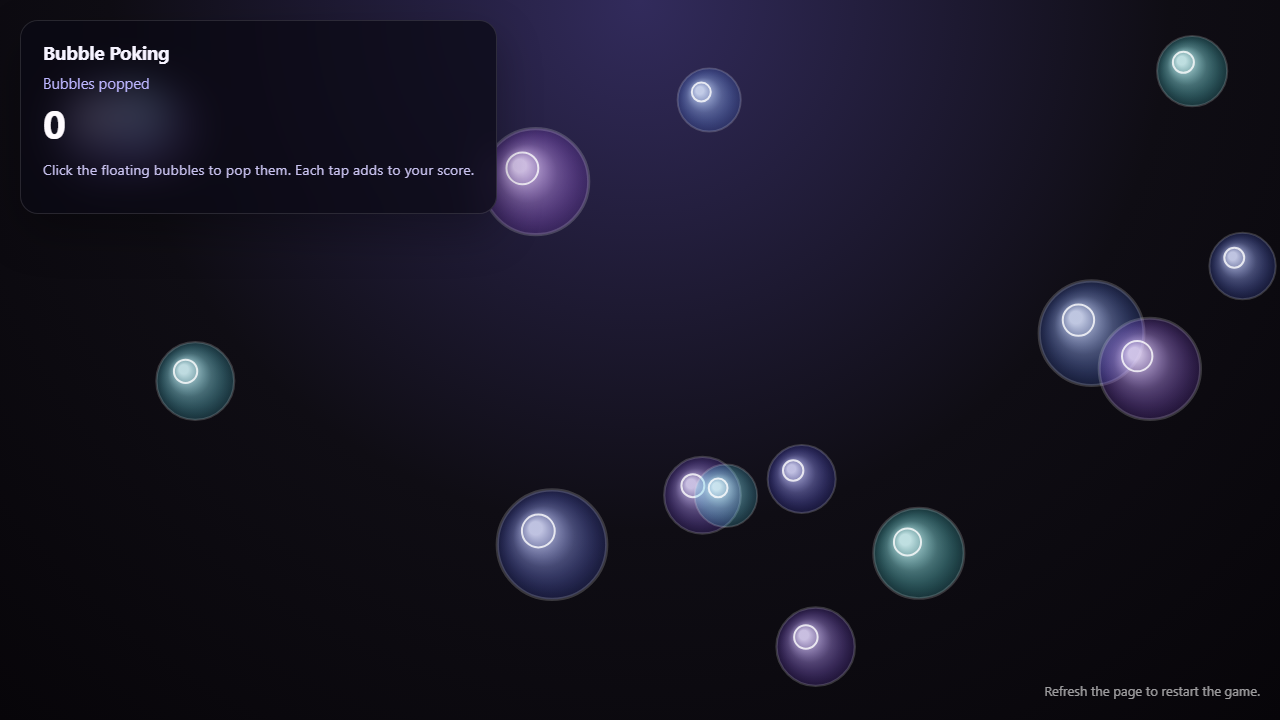 Bubble Popping preview